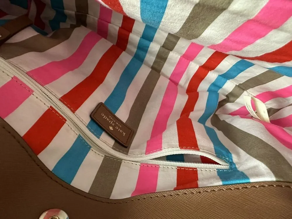 KATE SPADE NEWBURY LANE MILES TOASTED ALMOND Large Tote